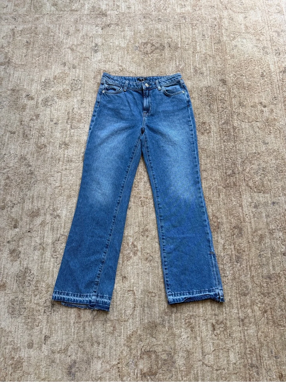 Forever 21 Medium Blue Straight-Leg Kids Jeans